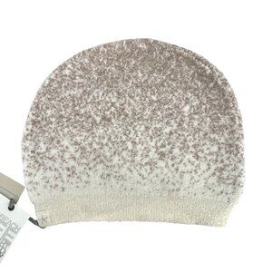 Barefoot Dreams CozyChic Lite Confetti Beanie Cream Taupe One Size NWT